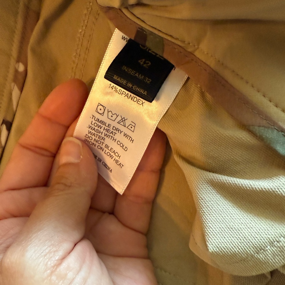 NWT FREE SOLDIER Men’s Tactical Cargo Hiking Waterproof Pants Size 42W/32L - Picture 14 of 16